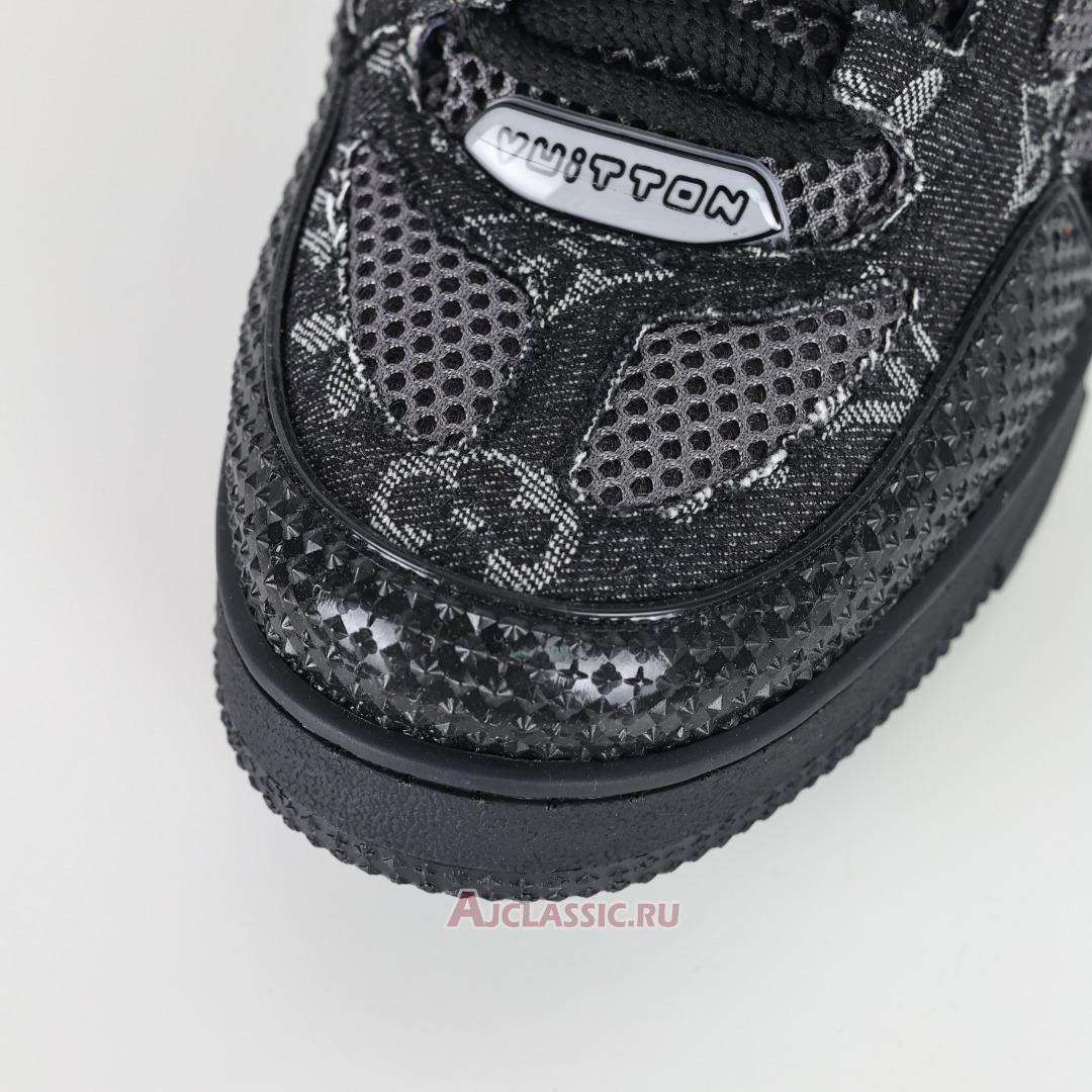 New Swarovski x Louis Vuitton LV Skate Sneaker "Black Monogran" 1ABMHV-2 Shoes