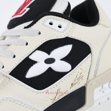 Buy Louis Vuitton LV Trainers Sneaker Cream Black Cream 1ACW3K Quality Reps Replicas Shoes