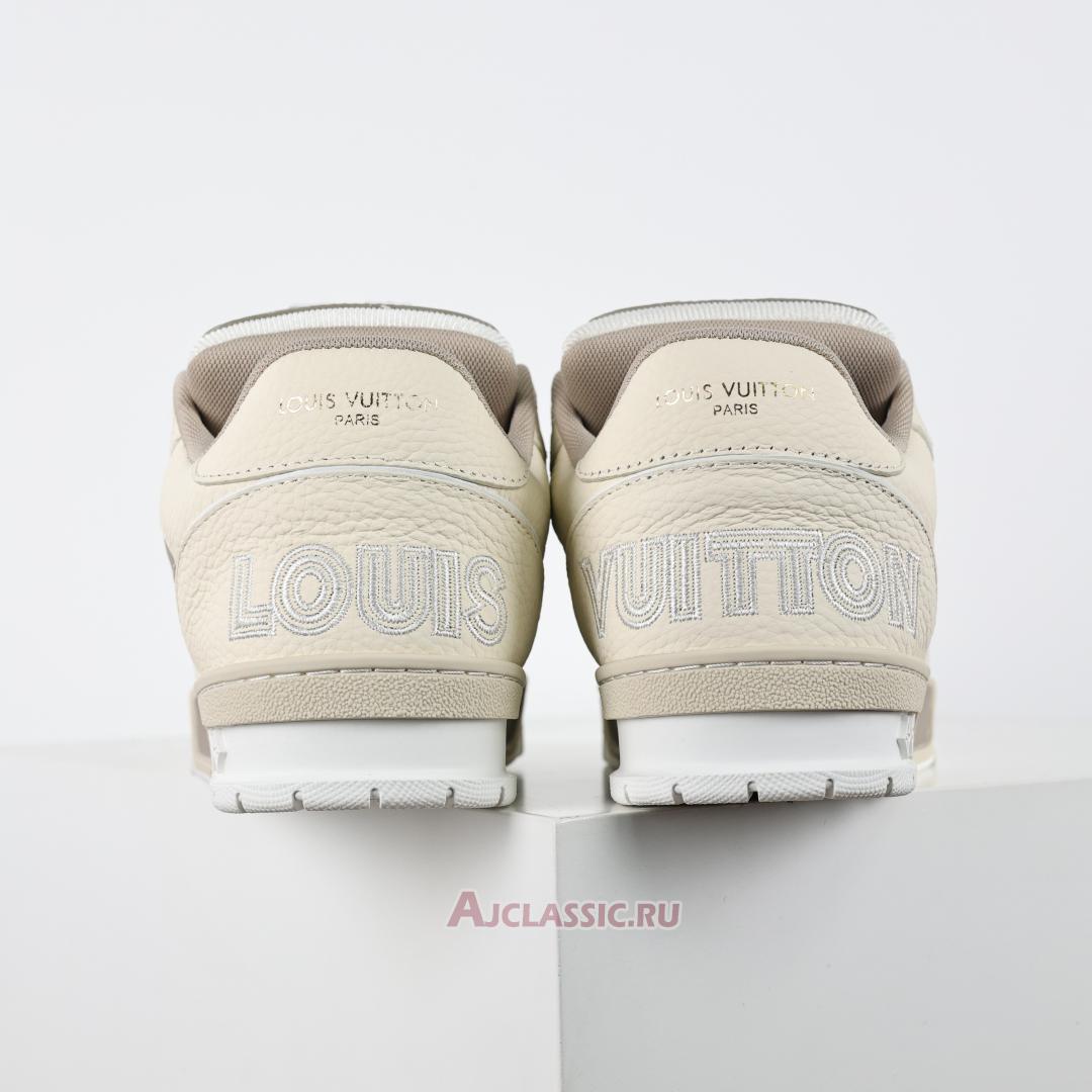 New Louis Vuitton LV Trainers Sneaker "Monogram Flower Beige" 1ACW44 Shoes