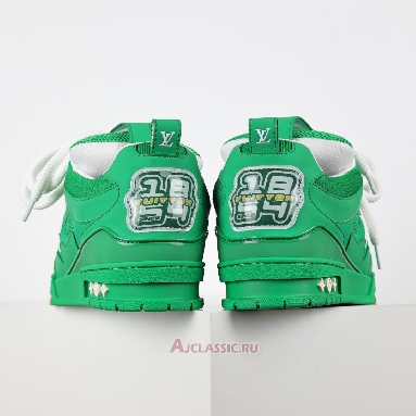 Buy Louis Vuitton LV Skate Sneaker Green White Green 1AHDCF Quality Reps Replicas Shoes
