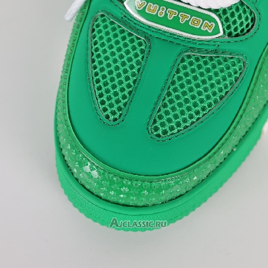 Buy Louis Vuitton LV Skate Sneaker Green White Green 1AHDCF Quality Reps Replicas Shoes