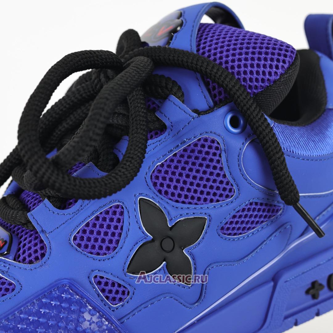 New Louis Vuitton LV Skate Sneaker "Blue Black" 1AHDCY Shoes
