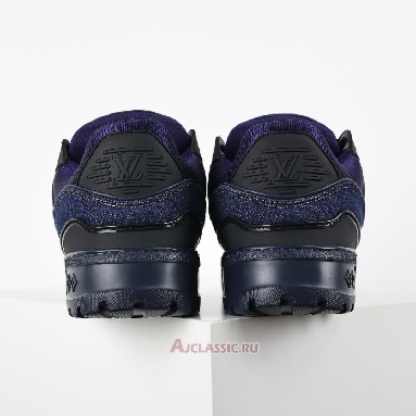 Buy Louis Vuitton LV Trainer Maxi Sneaker Blue Denim Blue 1AD6FX-2 Quality Reps Replicas Shoes