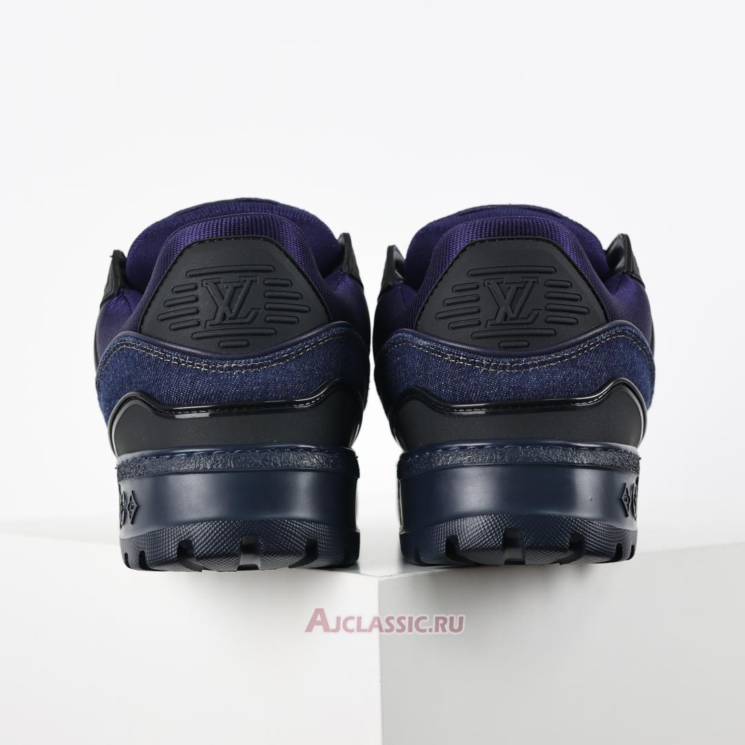 New Louis Vuitton LV Trainer Maxi Sneaker "Blue Denim" 1AD6FX-2 Shoes