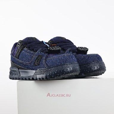 Buy Louis Vuitton LV Trainer Maxi Sneaker Blue Denim Blue 1AD6FX-2 Quality Reps Replicas Shoes