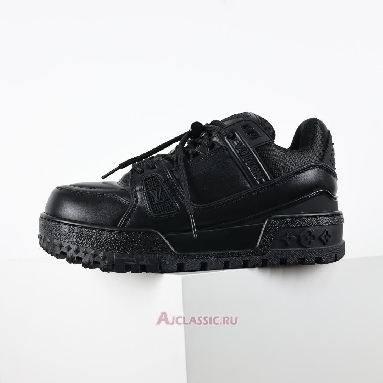 Buy Louis Vuitton LV Trainer Maxi Sneaker Black Black 1ADEUO-2 Quality Reps Replicas Shoes
