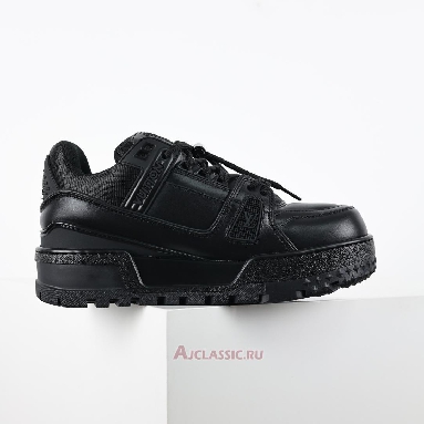 Buy Louis Vuitton LV Trainer Maxi Sneaker Black Black 1ADEUO-2 Quality Reps Replicas Shoes