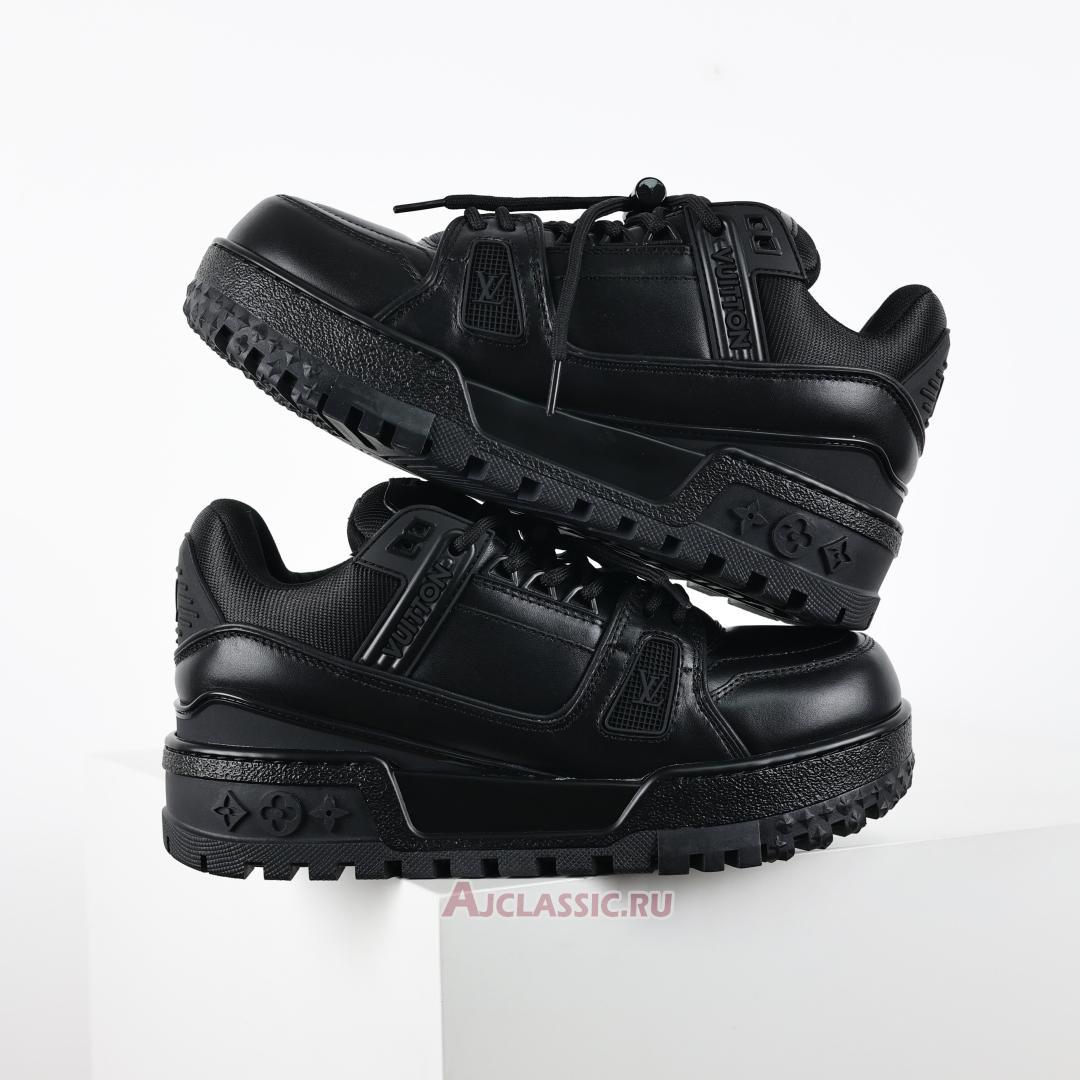 New Louis Vuitton LV Trainer Maxi Sneaker "Black" 1ADEUO-2 Shoes