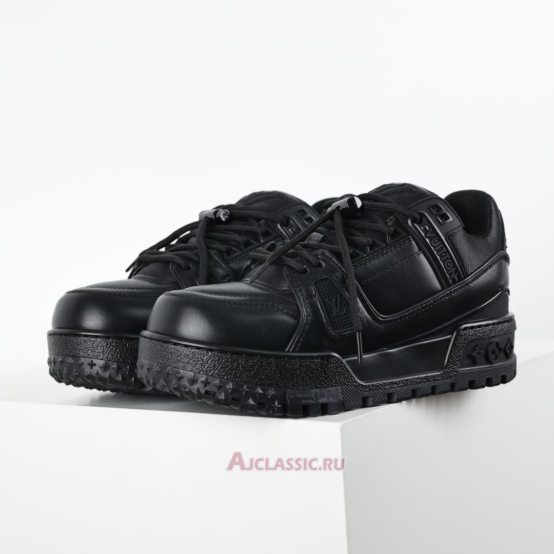 New Louis Vuitton LV Trainer Maxi Sneaker "Black" 1ADEUO-2 Shoes