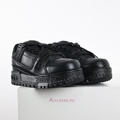Buy Louis Vuitton LV Trainer Maxi Sneaker Black Black 1ADEUO-2 Quality Reps Replicas Shoes
