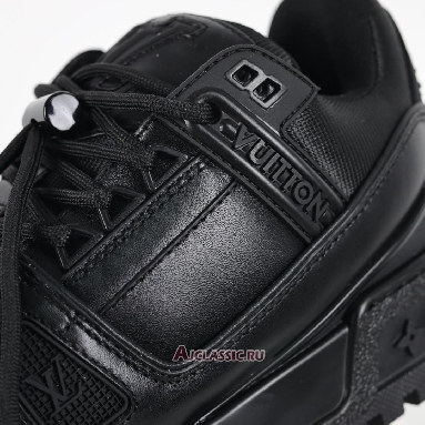 Buy Louis Vuitton LV Trainer Maxi Sneaker Black Black 1ADEUO-2 Quality Reps Replicas Shoes