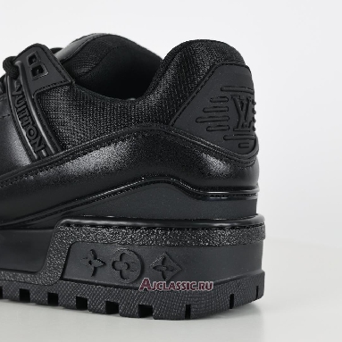 Buy Louis Vuitton LV Trainer Maxi Sneaker Black Black 1ADEUO-2 Quality Reps Replicas Shoes