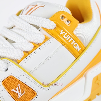 Buy Louis Vuitton LV Trainer Maxi Sneaker White Yellow Yellow 1ACPQP-2 Quality Reps Replicas Shoes