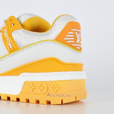 Buy Louis Vuitton LV Trainer Maxi Sneaker White Yellow Yellow 1ACPQP-2 Quality Reps Replicas Shoes