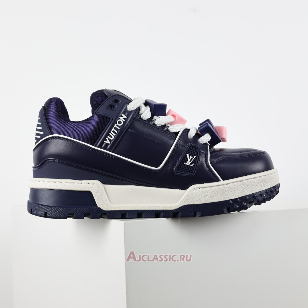 New Louis Vuitton LV Trainer Maxi Sneaker "Navy Blue" 1AD5O9 Shoes