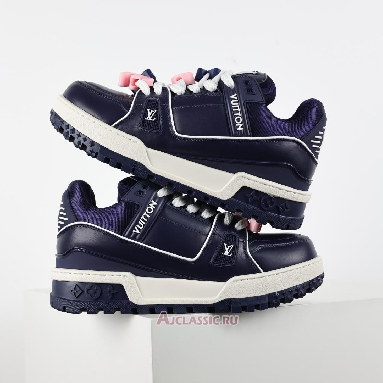 Buy Louis Vuitton LV Trainer Maxi Sneaker Navy Blue Blue 1AD5O9 Quality Reps Replicas Shoes