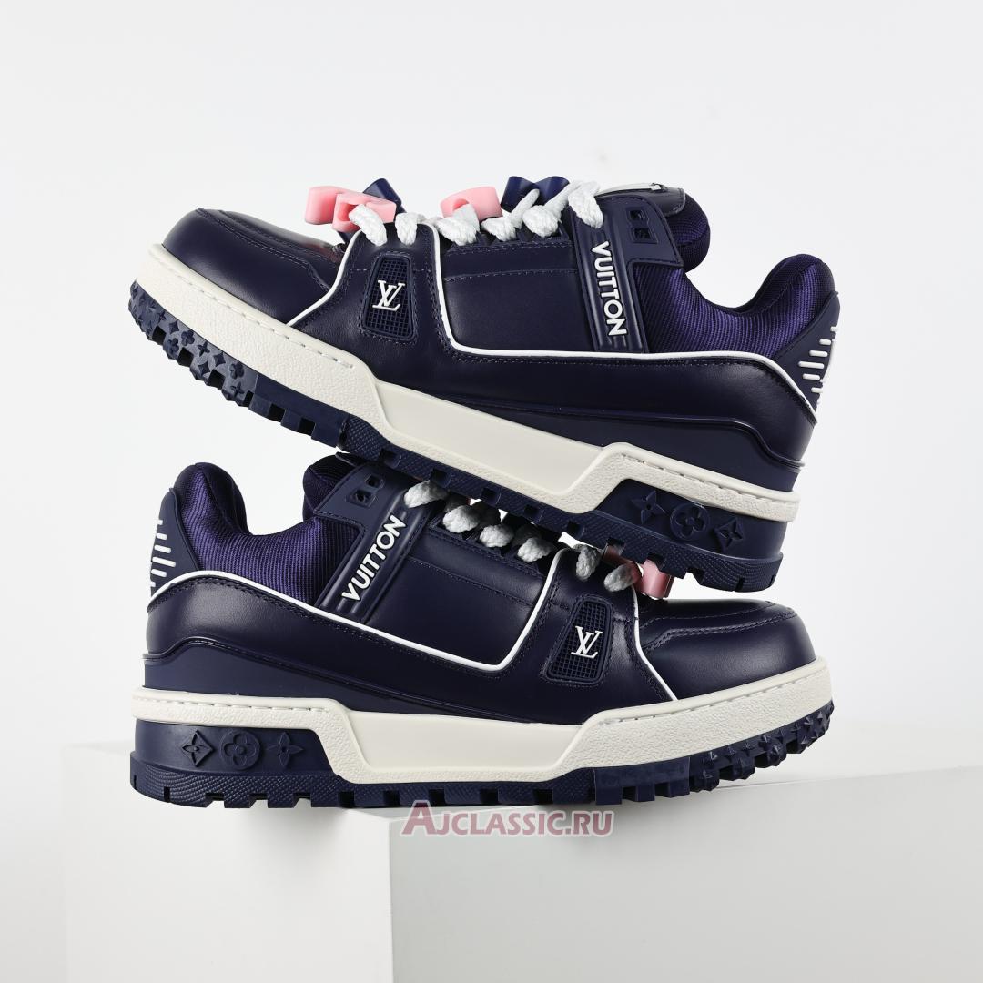 New Louis Vuitton LV Trainer Maxi Sneaker "Navy Blue" 1AD5O9 Shoes