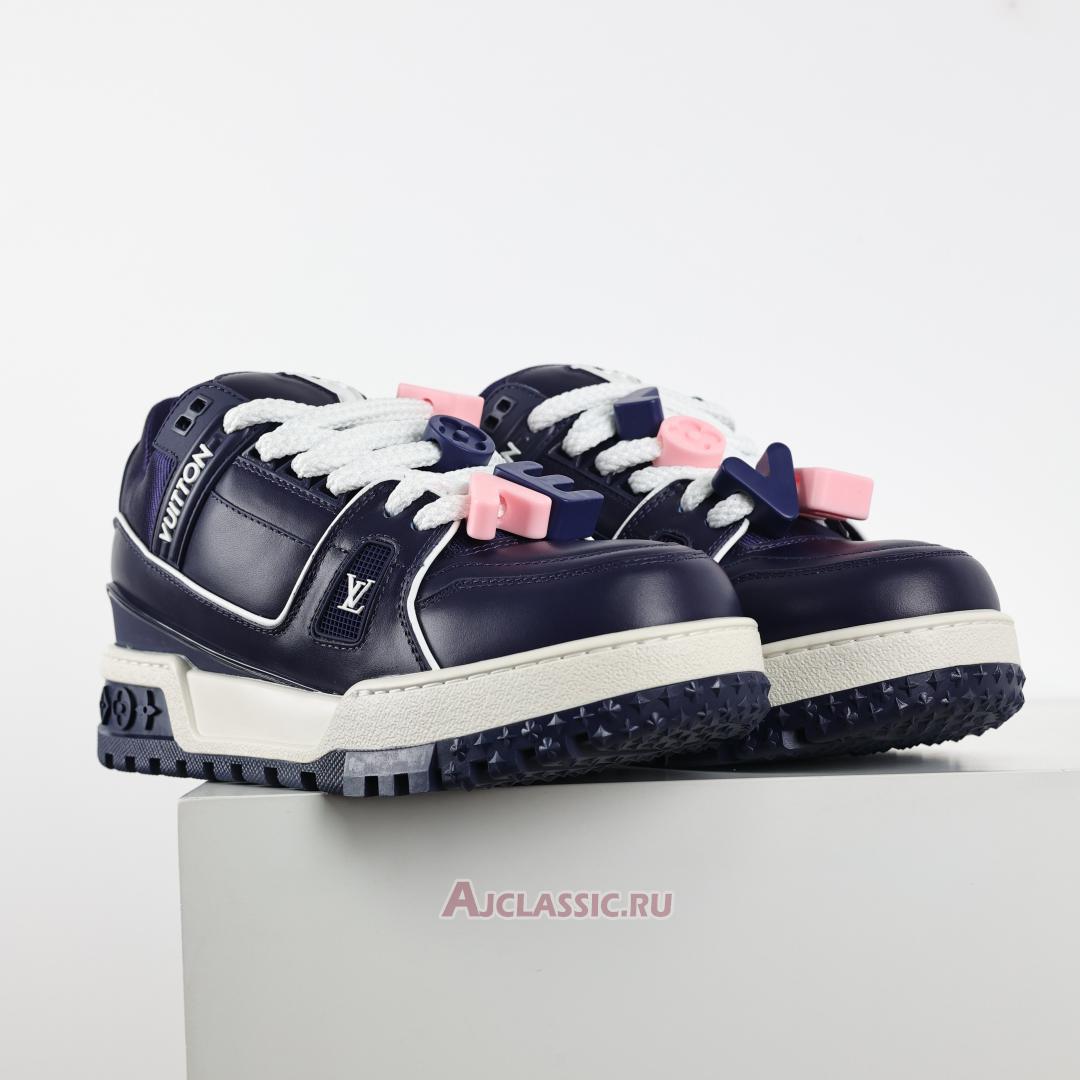 New Louis Vuitton LV Trainer Maxi Sneaker "Navy Blue" 1AD5O9 Shoes