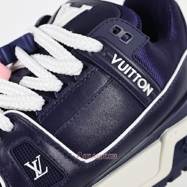 Buy Louis Vuitton LV Trainer Maxi Sneaker Navy Blue Blue 1AD5O9 Quality Reps Replicas Shoes