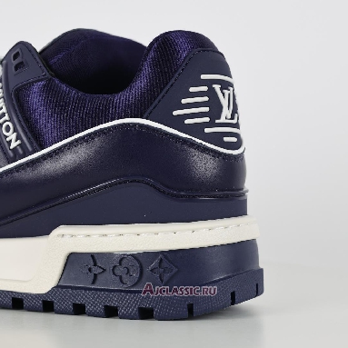 Buy Louis Vuitton LV Trainer Maxi Sneaker Navy Blue Blue 1AD5O9 Quality Reps Replicas Shoes