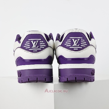 Buy Louis Vuitton LV Trainer Maxi Sneaker Purple White Purple 1ACPQC Quality Reps Replicas Shoes