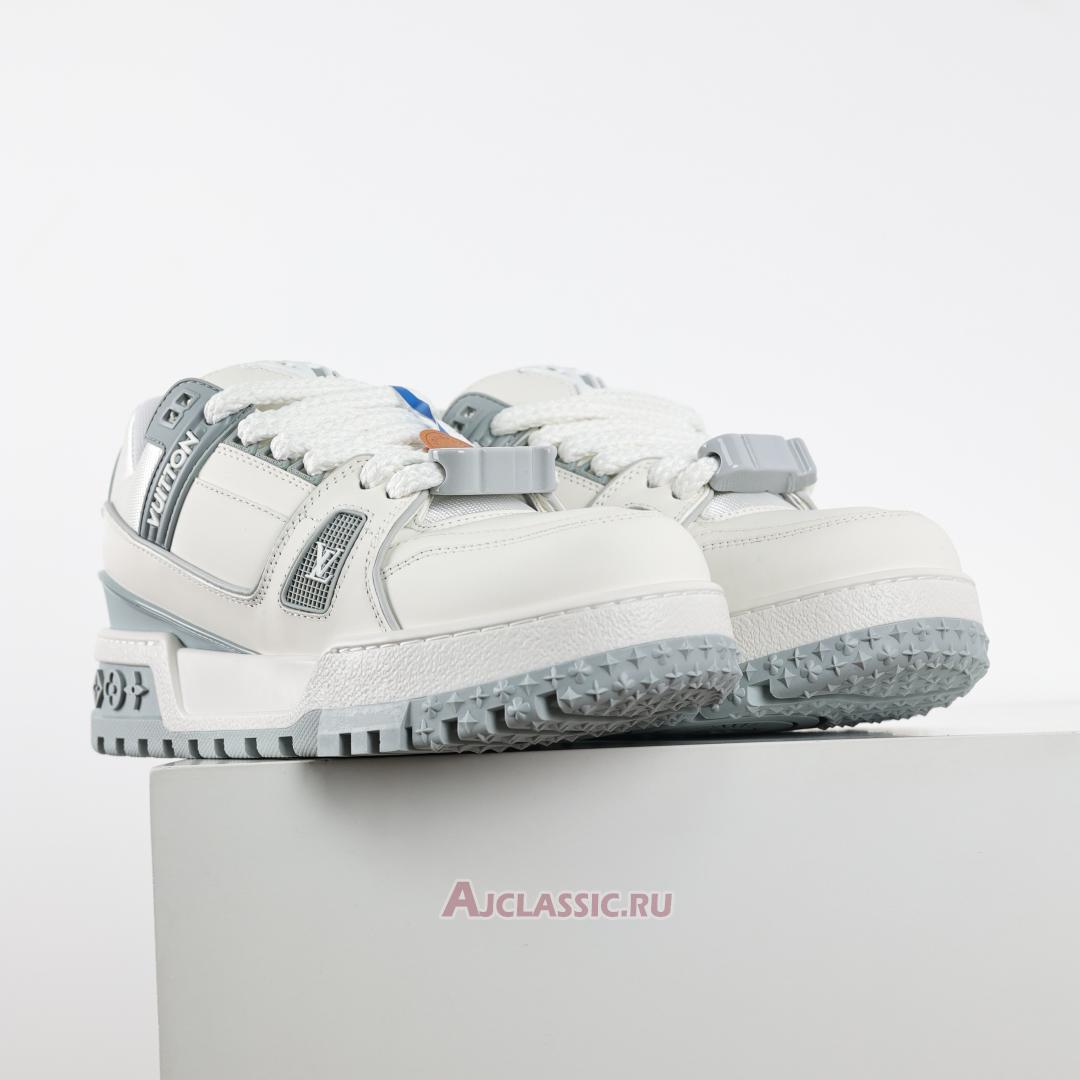 New Louis Vuitton LV Trainer Maxi Sneaker "White Grey" 1ACRJZ Shoes
