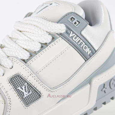 Buy Louis Vuitton LV Trainer Maxi Sneaker White Grey Grey 1ACRJZ Quality Reps Replicas Shoes