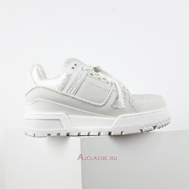 Buy Louis Vuitton LV Trainer Maxi Sneaker White White 1ACNY5-2 Quality Reps Replicas Shoes