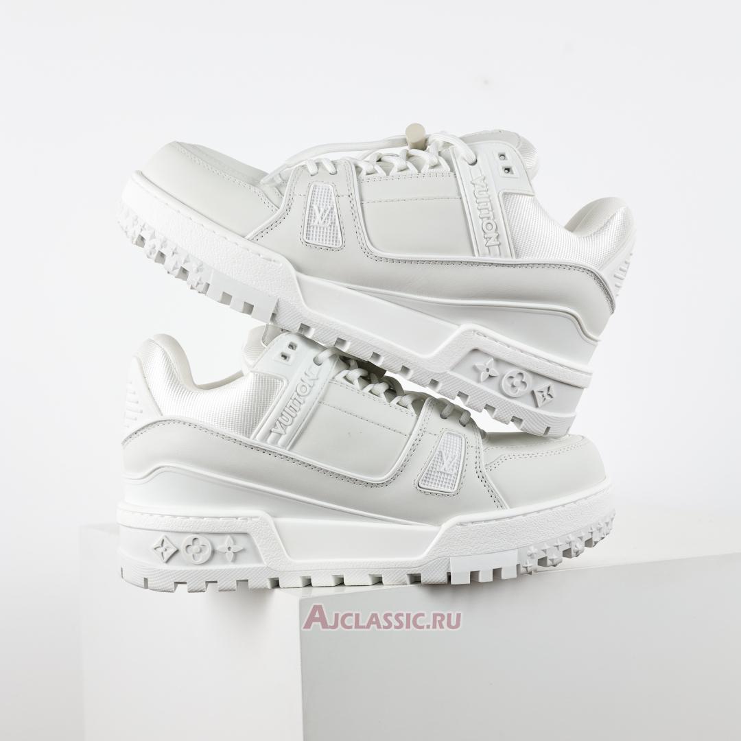New Louis Vuitton LV Trainer Maxi Sneaker "White" 1ACNY5-2 Shoes