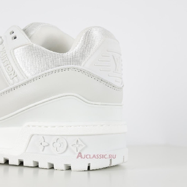 Buy Louis Vuitton LV Trainer Maxi Sneaker White White 1ACNY5-2 Quality Reps Replicas Shoes