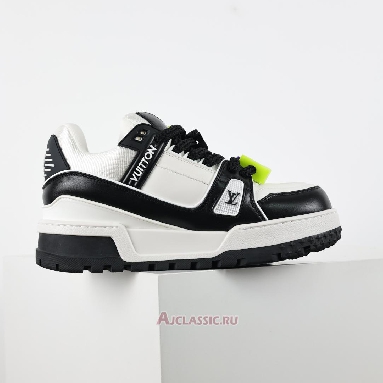 Buy Louis Vuitton LV Trainer Maxi Sneaker Black White Black 1ABZQ9 Quality Reps Replicas Shoes