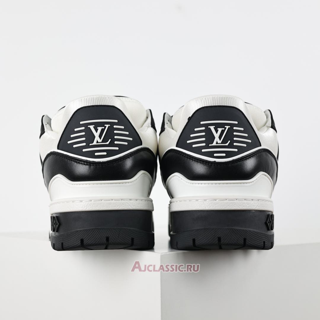 New Louis Vuitton LV Trainer Maxi Sneaker "Black White" 1ABZQ9 Shoes