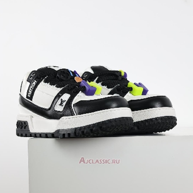Buy Louis Vuitton LV Trainer Maxi Sneaker Black White Black 1ABZQ9 Quality Reps Replicas Shoes