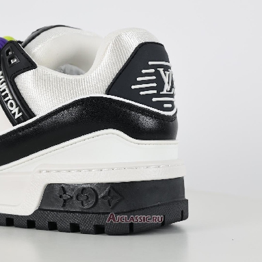 Buy Louis Vuitton LV Trainer Maxi Sneaker Black White Black 1ABZQ9 Quality Reps Replicas Shoes