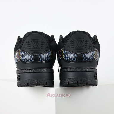 Buy Louis Vuitton LV Trainer Maxi Sneaker Black Multi-Color Black 1ACR0W Quality Reps Replicas Shoes