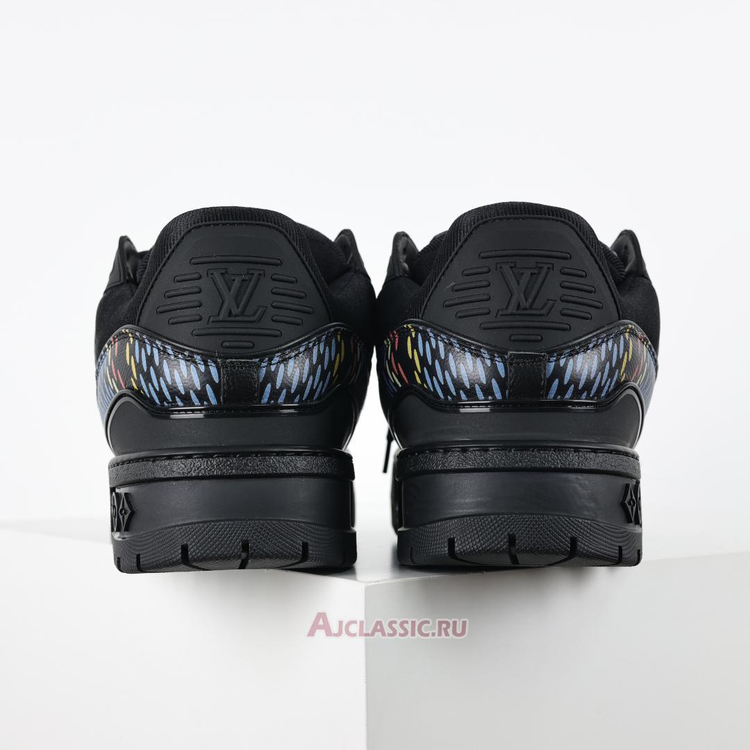 New Louis Vuitton LV Trainer Maxi Sneaker "Black Multi-Color" 1ACR0W Shoes