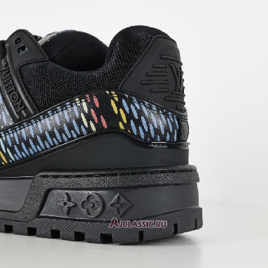 Buy Louis Vuitton LV Trainer Maxi Sneaker Black Multi-Color Black 1ACR0W Quality Reps Replicas Shoes