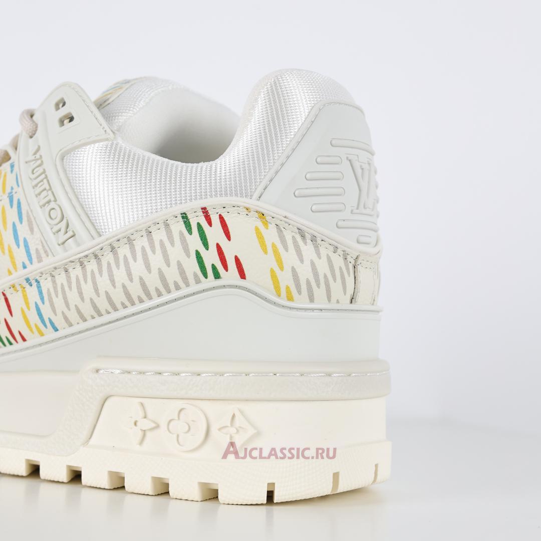New Louis Vuitton LV Trainer Maxi Sneaker "Beige Multi-Color" 1ACR1B Shoes