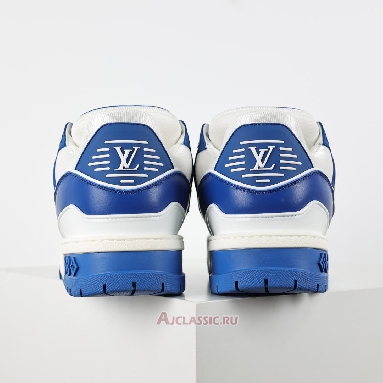 Buy Louis Vuitton LV Trainer Maxi Sneaker Blue White Blue 1ABZPT Quality Reps Replicas Shoes
