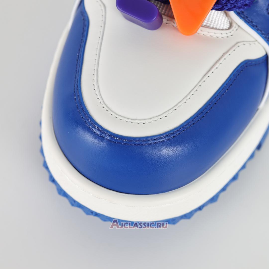 New Louis Vuitton LV Trainer Maxi Sneaker "Blue White" 1ABZPT Shoes