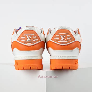 Buy Louis Vuitton LV Trainer Maxi Sneaker Orange White Orange 1AB8T5 Quality Reps Replicas Shoes