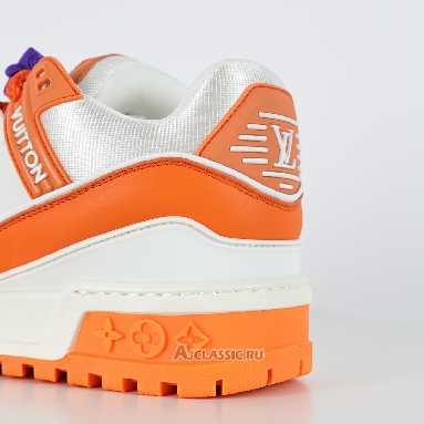 Buy Louis Vuitton LV Trainer Maxi Sneaker Orange White Orange 1AB8T5 Quality Reps Replicas Shoes