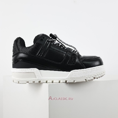 Buy Louis Vuitton LV Trainer Maxi Sneaker Black White Black 1AD7D5 Quality Reps Replicas Shoes