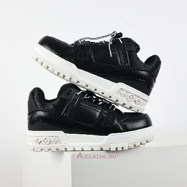 Buy Louis Vuitton LV Trainer Maxi Sneaker Black White Black 1AD7D5 Quality Reps Replicas Shoes