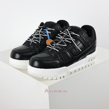 Buy Louis Vuitton LV Trainer Maxi Sneaker Black White Black 1AD7D5 Quality Reps Replicas Shoes