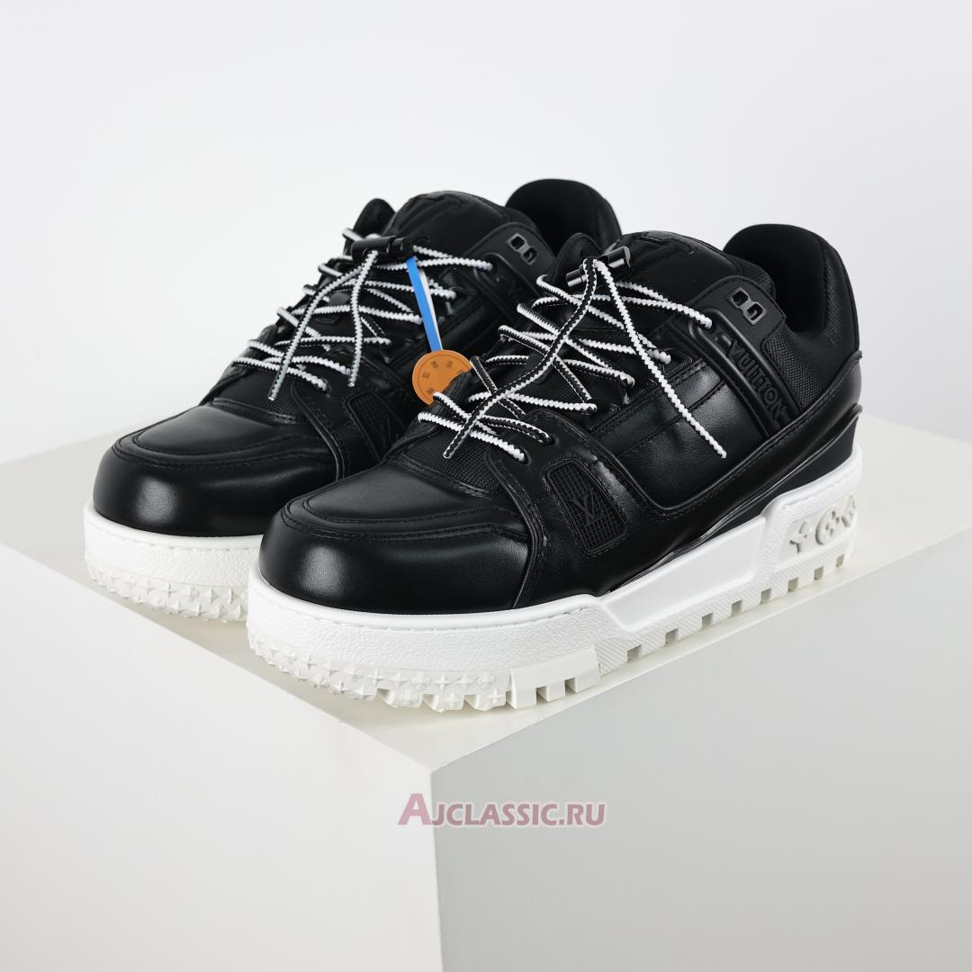New Louis Vuitton LV Trainer Maxi Sneaker "Black White" 1AD7D5 Shoes