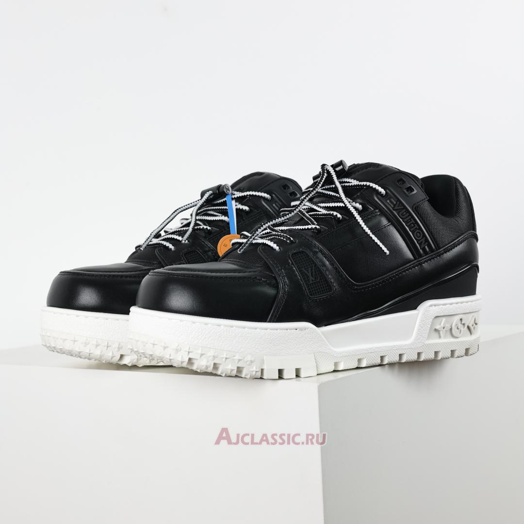New Louis Vuitton LV Trainer Maxi Sneaker "Black White" 1AD7D5 Shoes