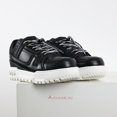 Buy Louis Vuitton LV Trainer Maxi Sneaker Black White Black 1AD7D5 Quality Reps Replicas Shoes
