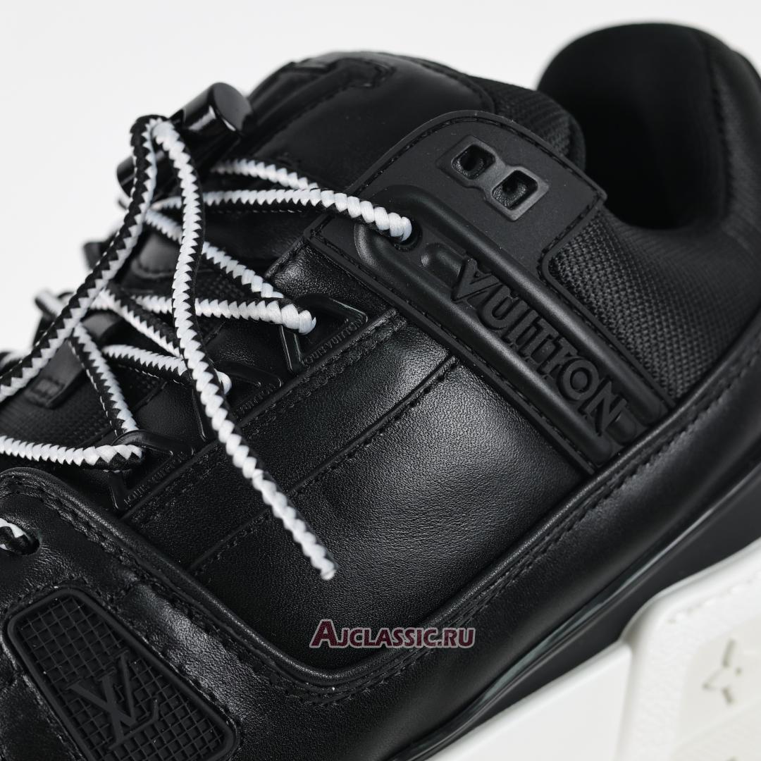 New Louis Vuitton LV Trainer Maxi Sneaker "Black White" 1AD7D5 Shoes