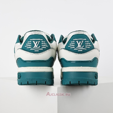 Buy Louis Vuitton LV Trainer Maxi Sneaker White Green Green 1ACI0M Quality Reps Replicas Shoes